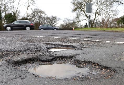 Hitting a pot hole is the ultimate reality check on the fragility of life.